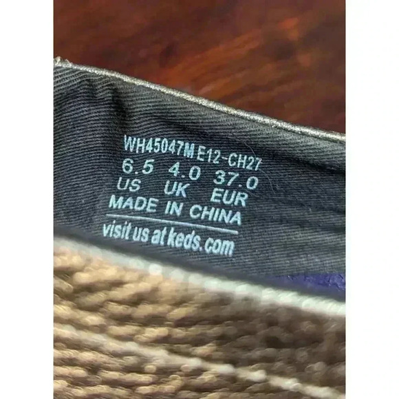 Keds Gold Slip On Loafers Tread Soft Arched Insoles Size 6.5 - Picture 8 of 9